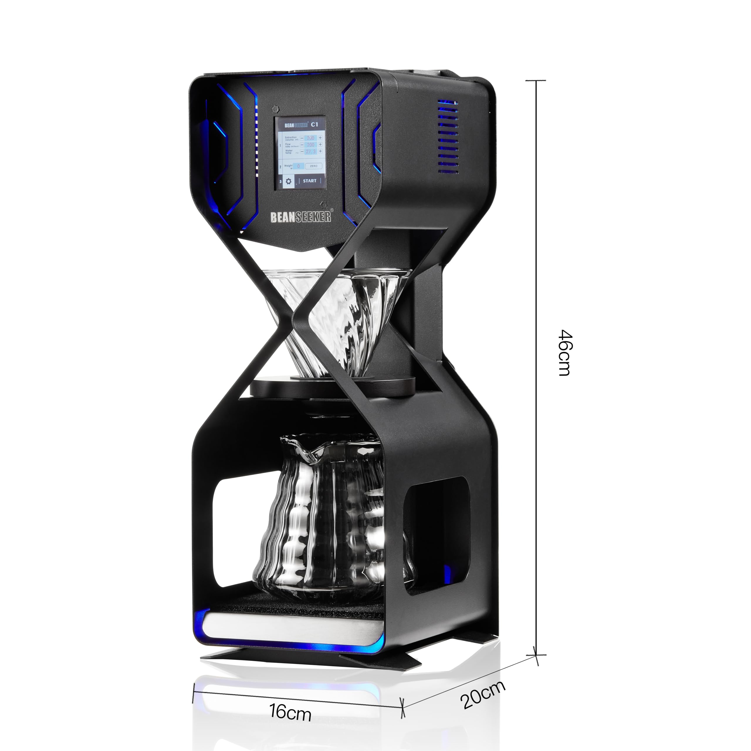 多目的アイスドリップコーヒーメーカー Amazon | BeanSeeker C1 アイスドリップコーヒーマシン アイスドリップ